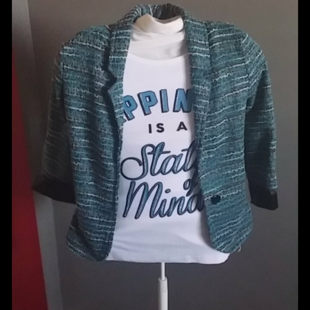 Adorable faux layered top for girls